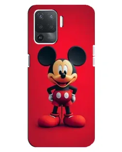 Чехол для OPPO Reno 5 Lite с картинкой «Mickey в полный рост»