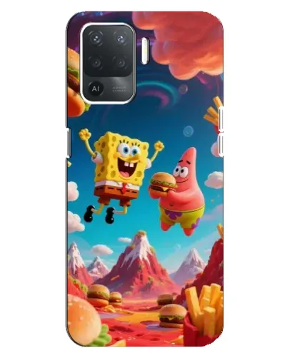 Чехол для OPPO Reno 5 Lite с картинкой «Космический фастфуд» Чехол для OPPO Reno 5 Lite с картинкой «Космический фастфуд»
