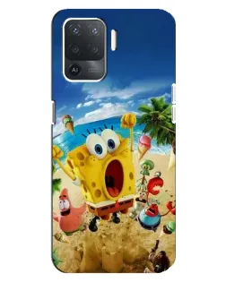 Чехол для OPPO Reno 5 Lite с картинкой «Развлечения на пляже»