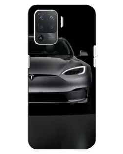 Чехол для OPPO Reno 5 Lite с картинкой «Tesla Model S Look» Чехол для OPPO Reno 5 Lite с картинкой «Tesla Model S Look»