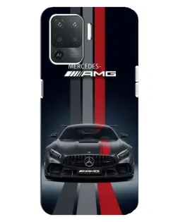Чехол для OPPO Reno 5 Lite с картинкой «Mercedes — белый карбон» Чехол для OPPO Reno 5 Lite с картинкой «Mercedes — белый карбон»