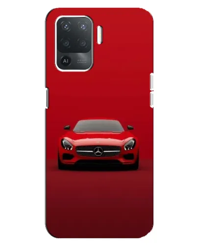 Чехол для OPPO Reno 5 Lite с картинкой «Красный Mercedes AMG» Чехол для OPPO Reno 5 Lite с картинкой «Красный Mercedes AMG»