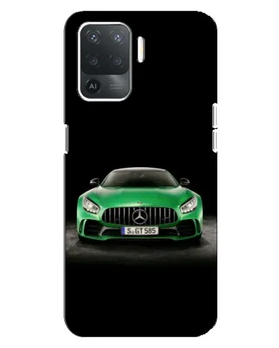 Чехол для OPPO Reno 5 Lite с картинкой «Mercedes — неоновый лого» Чехол для OPPO Reno 5 Lite с картинкой «Mercedes — неоновый лого»
