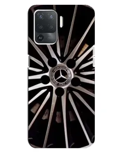 Чехол для OPPO Reno 5 Lite с картинкой «Диск Mercedes»
