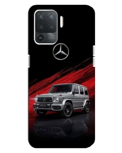 Чехол для OPPO Reno 5 Lite с картинкой «Mercedes G-Class красный» Чехол для OPPO Reno 5 Lite с картинкой «Mercedes G-Class красный»