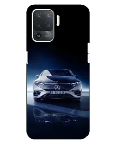 Чехол для OPPO Reno 5 Lite с картинкой «Ночной Mercedes EQ» Чехол для OPPO Reno 5 Lite с картинкой «Ночной Mercedes EQ»