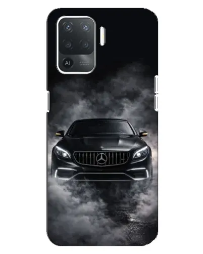 Чехол для OPPO Reno 5 Lite с картинкой «Mercedes в дыму» Чехол для OPPO Reno 5 Lite с картинкой «Mercedes в дыму»