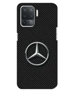 Чехол для OPPO Reno 5 Lite с картинкой «Карбоновый Mercedes стиль» Чехол для OPPO Reno 5 Lite с картинкой «Карбоновый Mercedes стиль»
