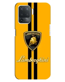 Чехол для OPPO Reno 5 Lite с картинкой «Lamborghini Stripe желтый» Чехол для OPPO Reno 5 Lite с картинкой «Lamborghini Stripe желтый»