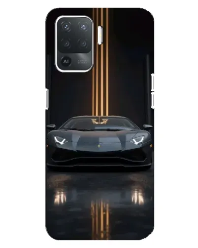 Чехол для OPPO Reno 5 Lite с картинкой «Lamborghini золотые линии» Чехол для OPPO Reno 5 Lite с картинкой «Lamborghini золотые линии»