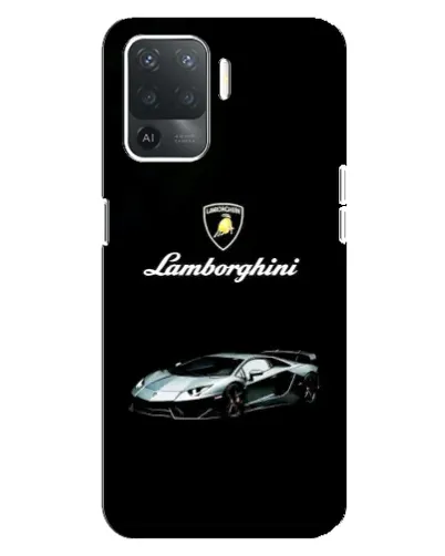 Чехол для OPPO Reno 5 Lite с картинкой «Логотип Lamborghini классика» Чехол для OPPO Reno 5 Lite с картинкой «Логотип Lamborghini классика»