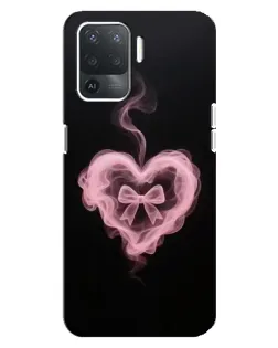 Чохол для OPPO Reno 5 Lite з картинкою «Димчасте серце»
