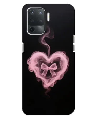 Чохол для OPPO Reno 5 Lite з картинкою «Димчасте серце»