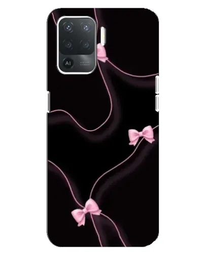 Чохол для OPPO Reno 5 Lite з картинкою «Рожеві стрічки»
