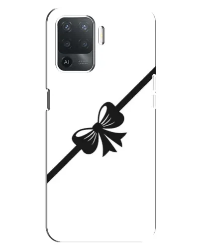 Чохол для OPPO Reno 5 Lite з картинкою «Діагональний бант»