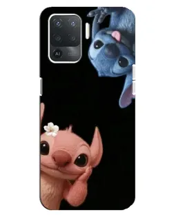 Чехол для OPPO Reno 5 Lite с картинкой «Фиолетовый туман роз»