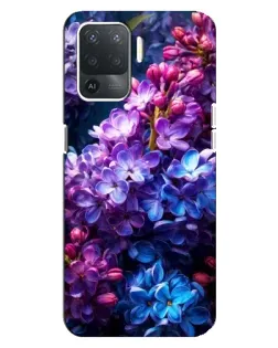 Чохол для OPPO Reno 5 Lite з картинкою «Бузковий цвіт»
