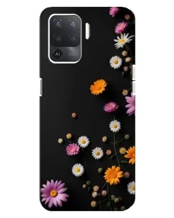 Чохол для OPPO Reno 5 Lite з картинкою «Квіткова композиція»