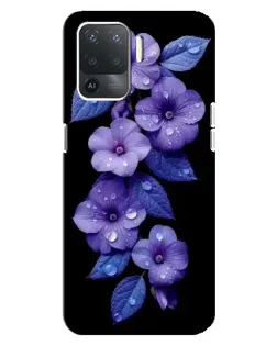 Чехол для OPPO Reno 5 Lite с картинкой «Фиолетовые цветы с росою» Чехол для OPPO Reno 5 Lite с картинкой «Фиолетовые цветы с росою»