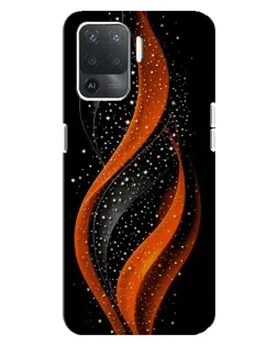 Чехол для OPPO Reno 5 Lite с картинкой «Огненная звездная волна» Чехол для OPPO Reno 5 Lite с картинкой «Огненная звездная волна»