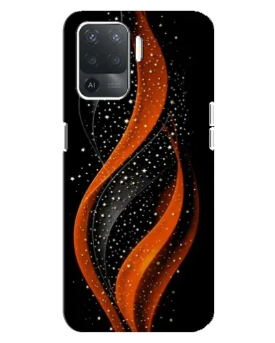 Чехол для OPPO Reno 5 Lite с картинкой «Огненная звездная волна» Чехол для OPPO Reno 5 Lite с картинкой «Огненная звездная волна»