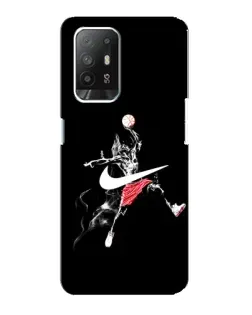 Чехол для OPPO Reno 5z с картинкой «Jordan Jumpman»