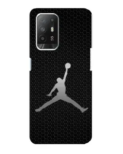Чехол для OPPO Reno 5z с картинкой «Jordan Dark Carbon»