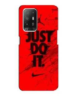 Чехол для OPPO Reno 5z с картинкой «Nike Just Do It»