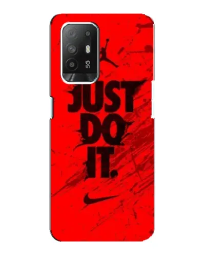 Чехол для OPPO Reno 5z с картинкой «Nike Just Do It»