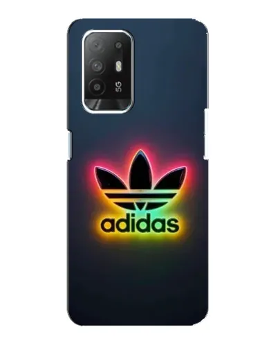 Чехол для OPPO Reno 5z с картинкой «Неоновый Adidas» Чехол для OPPO Reno 5z с картинкой «Неоновый Adidas»