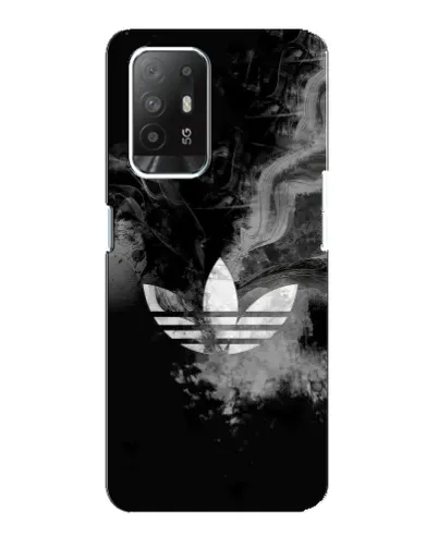 Чехол для OPPO Reno 5z с картинкой «Абстрактный дым Adidas» Чехол для OPPO Reno 5z с картинкой «Абстрактный дым Adidas»