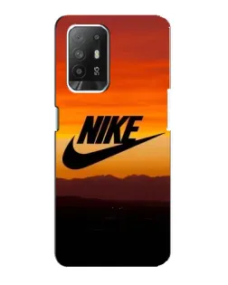 Чехол для OPPO Reno 5z с картинкой «Nike — вечерний горизонт»