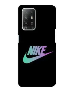 Чехол для OPPO Reno 5z с картинкой «Nike — городская ночь»