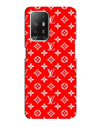 Чехол для OPPO Reno 5z с картинкой «Яркий паттерн LV» Чехол для OPPO Reno 5z с картинкой «Яркий паттерн LV»