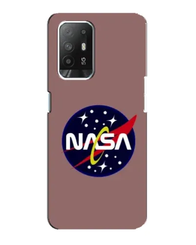 Чехол для OPPO Reno 5z с картинкой «NASA — ретро космос»