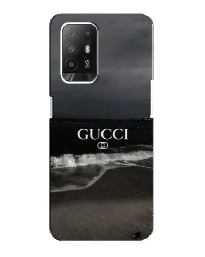 Чехол для OPPO Reno 5z с картинкой «Gucci — морской прибой»