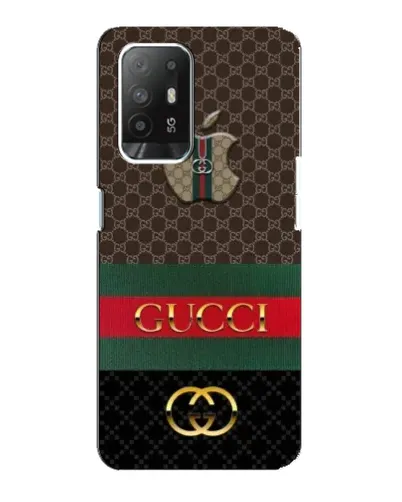 Чехол для OPPO Reno 5z с картинкой «Gucci — брендированный десерт»
