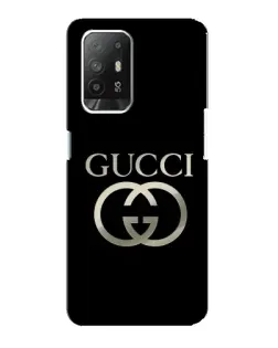 Чохол для OPPO Reno 5z з картинкою «Gucci — золото на чорному» Чохол для OPPO Reno 5z з картинкою «Gucci — золото на чорному»
