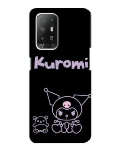 Чехол для OPPO Reno 5z с картинкой «Kuromi — черный минимализм» Чехол для OPPO Reno 5z с картинкой «Kuromi — черный минимализм»