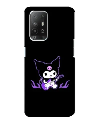 Чехол для OPPO Reno 5z с картинкой «Электрическая Kuromi» Чехол для OPPO Reno 5z с картинкой «Электрическая Kuromi»