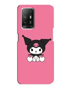 Чехол для OPPO Reno 5z с картинкой «Хмурая Kuromi»