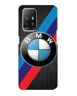Чехол для OPPO Reno 5z с картинкой «BMW M-stripes стиль»