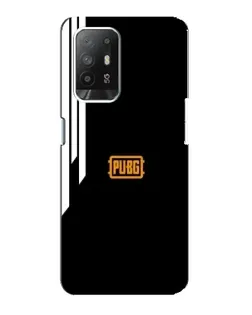 Чехол для OPPO Reno 5z с картинкой «PUBG — вертикальные линии»