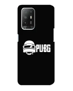 Чехол для OPPO Reno 5z с картинкой «PUBG — классический лого»