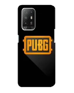 Чехол для OPPO Reno 5z с картинкой «PUBG — рамка лого»