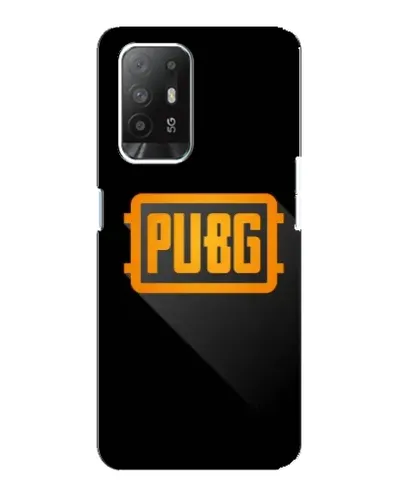Чехол для OPPO Reno 5z с картинкой «PUBG — рамка лого»