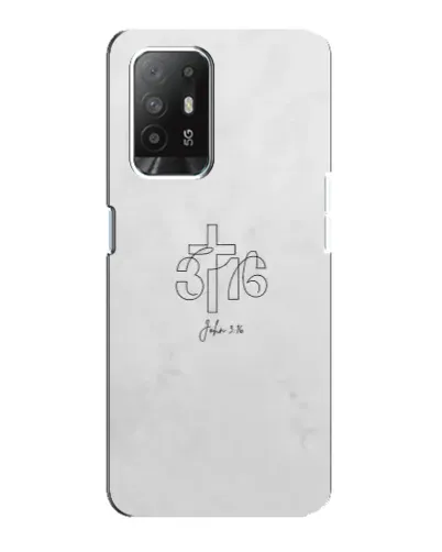 Чехол для OPPO Reno 5z с картинкой «Иоанна 3:16 Крест» Чехол для OPPO Reno 5z с картинкой «Иоанна 3:16 Крест»