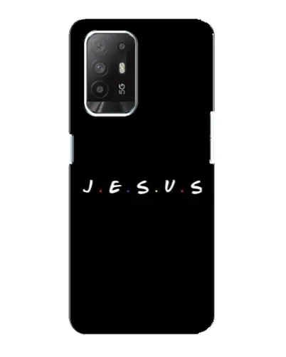 Чехол для OPPO Reno 5z с картинкой «Точки веры J.E.S.U.S.» Чехол для OPPO Reno 5z с картинкой «Точки веры J.E.S.U.S.»