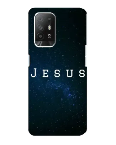 Чехол для OPPO Reno 5z с картинкой «Звездное небо Jesus» Чехол для OPPO Reno 5z с картинкой «Звездное небо Jesus»