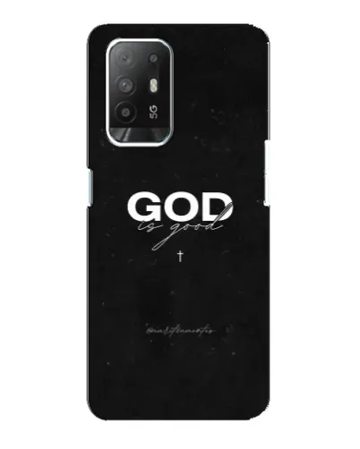 Чехол для OPPO Reno 5z с картинкой «GOD — Бог над всем» Чехол для OPPO Reno 5z с картинкой «GOD — Бог над всем»